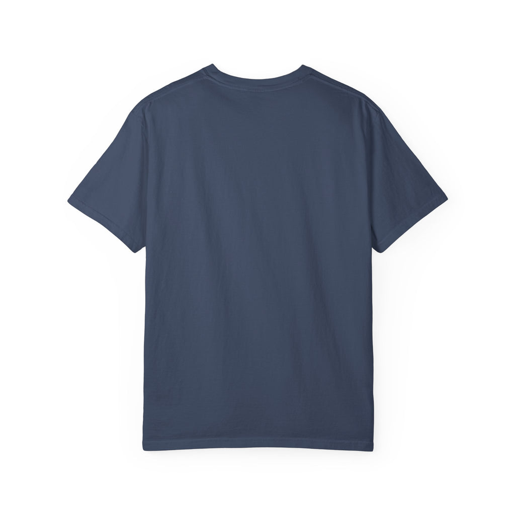 Spiritual Earth Care T-Shirt - Unisex Garment-Dyed Tee Featuring Jesus with Earth Design