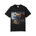 Power of God Unisex T-Shirt - Garment-Dyed Superhero Design (Spanish text)