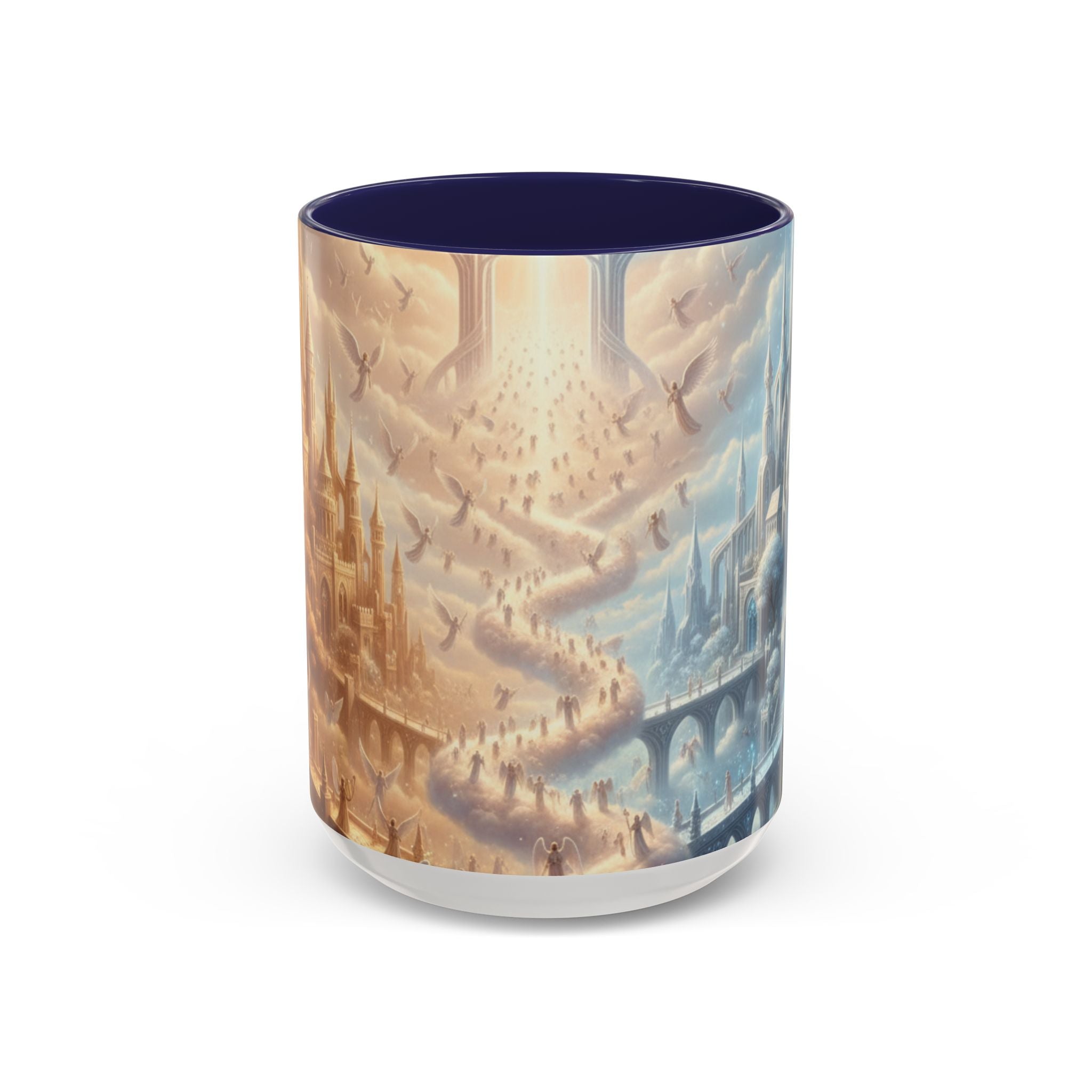 Fantasy Landscape Coffee Mug, Enchanted World Mug, Unique Gift for Coffee Lovers, Dreamy Mug for Tea, Artistic Drinkware