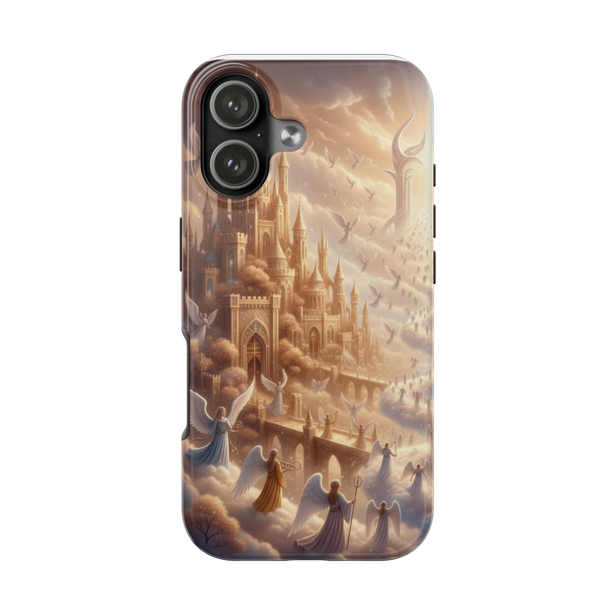 Fantasy Castle Tough Phone Cases for Protection, Gifts for Gamers, Fantasy Enthusiasts, Artistic Phone Cover, Original Design