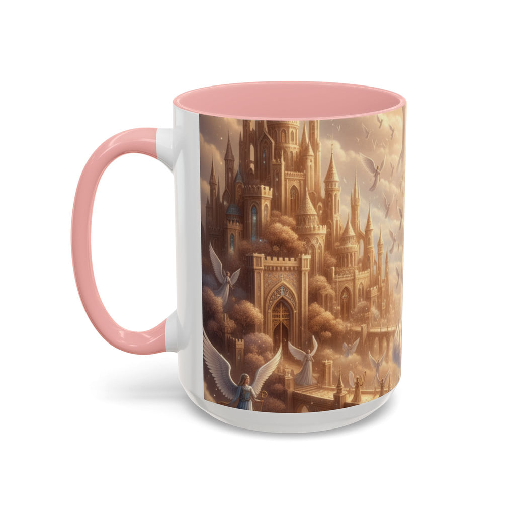 Fantasy Landscape Coffee Mug, Enchanted World Mug, Unique Gift for Coffee Lovers, Dreamy Mug for Tea, Artistic Drinkware