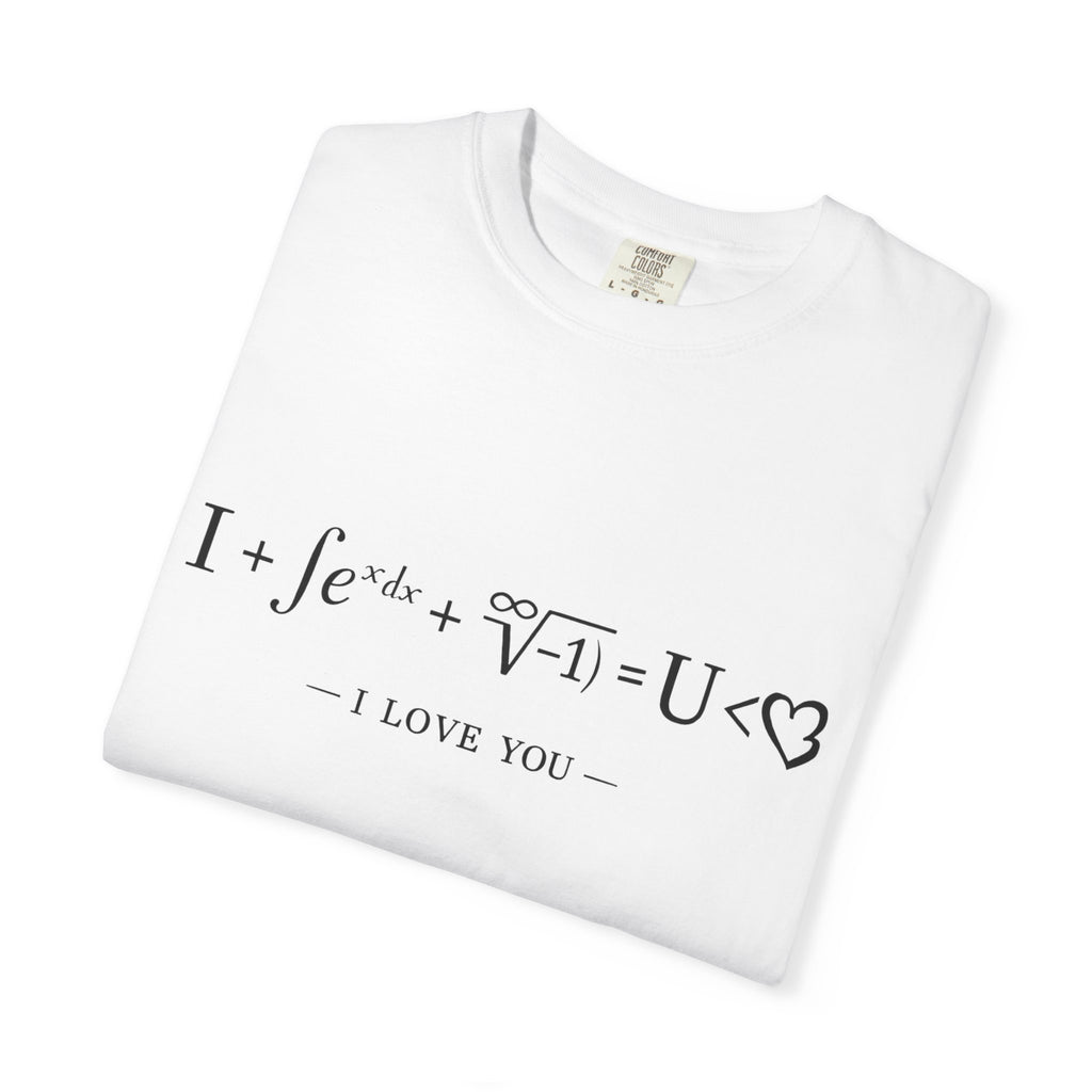 Math Equation 'I Love You' T-Shirt — Cute Romantic Nerdy Tee