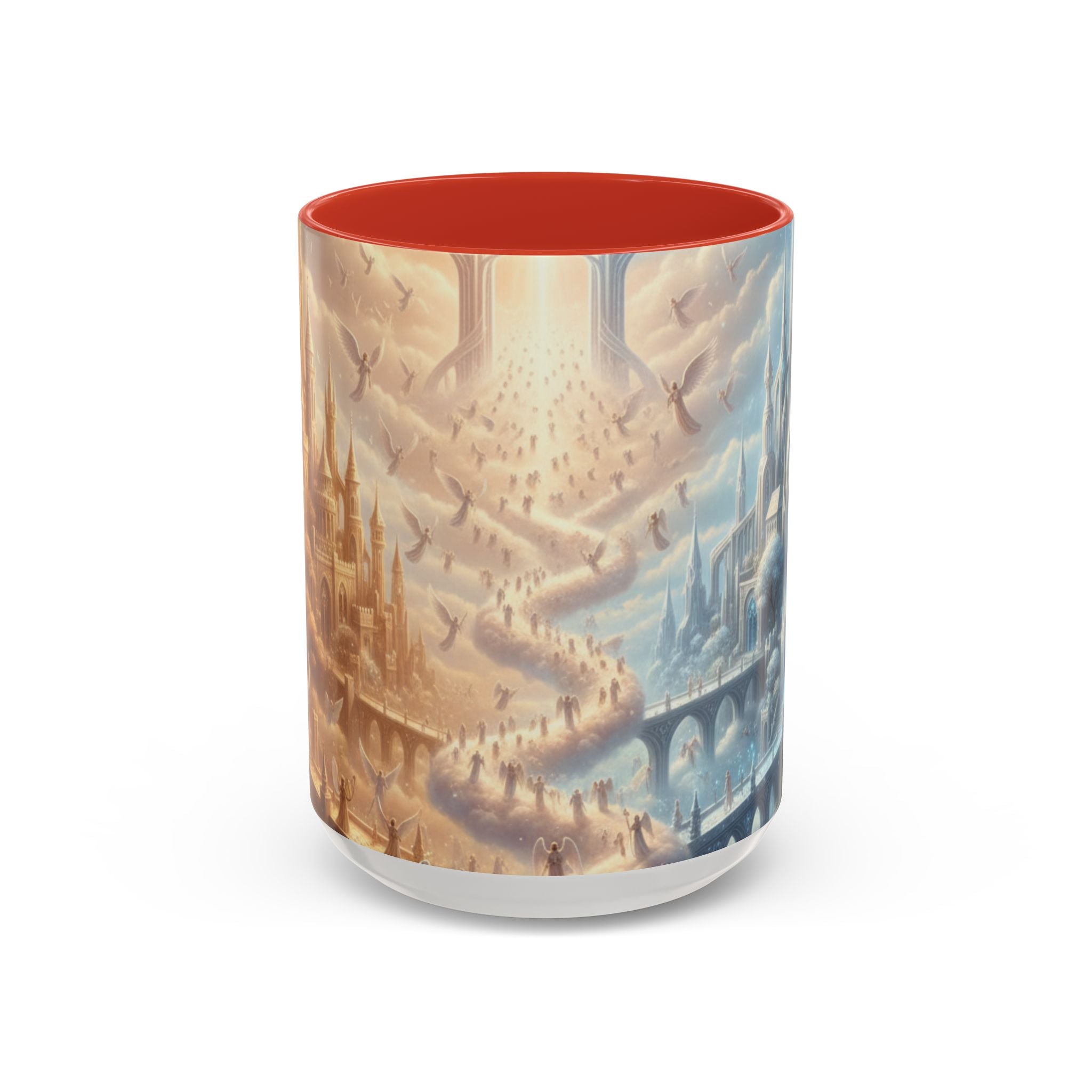 Fantasy Landscape Coffee Mug, Enchanted World Mug, Unique Gift for Coffee Lovers, Dreamy Mug for Tea, Artistic Drinkware