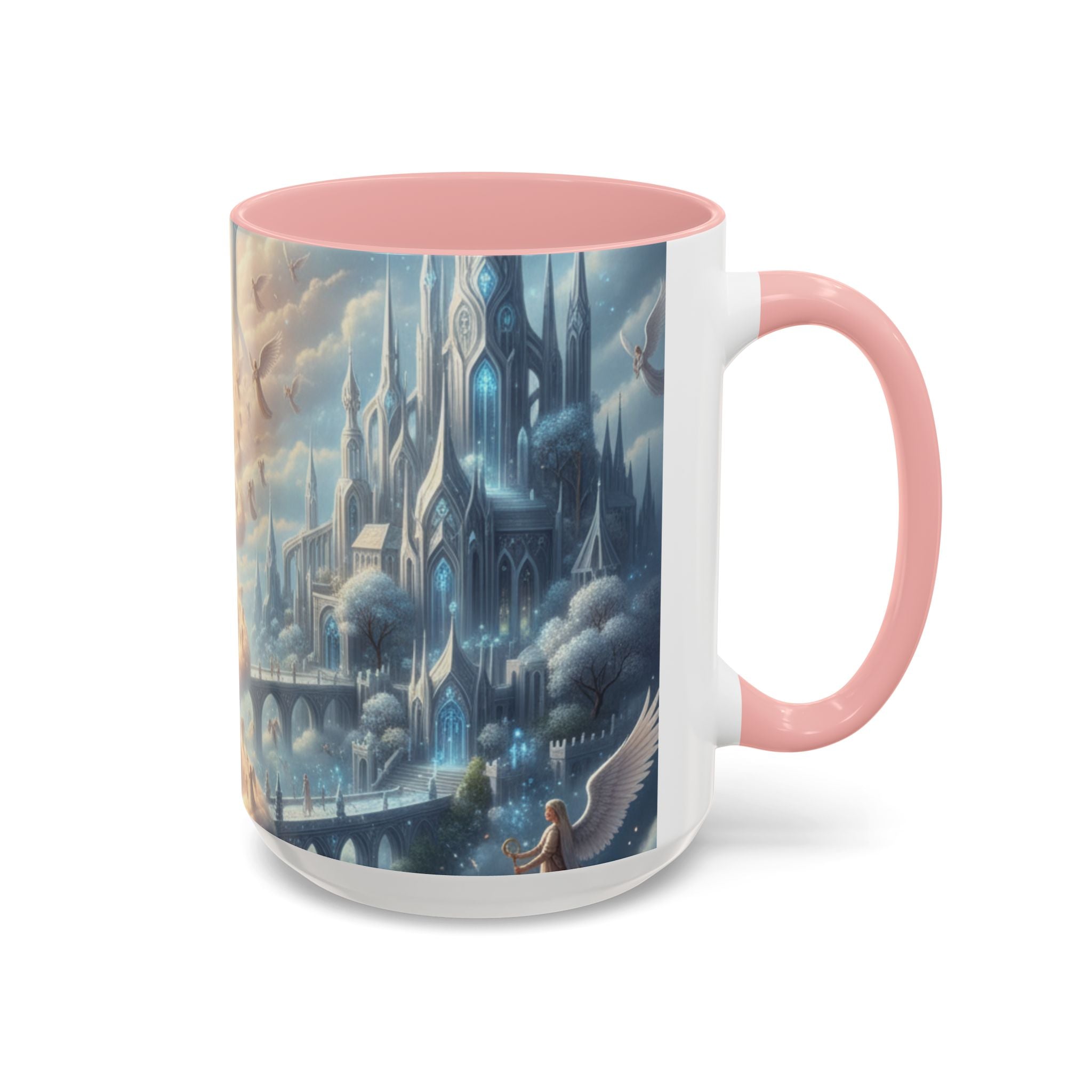 Fantasy Landscape Coffee Mug, Enchanted World Mug, Unique Gift for Coffee Lovers, Dreamy Mug for Tea, Artistic Drinkware
