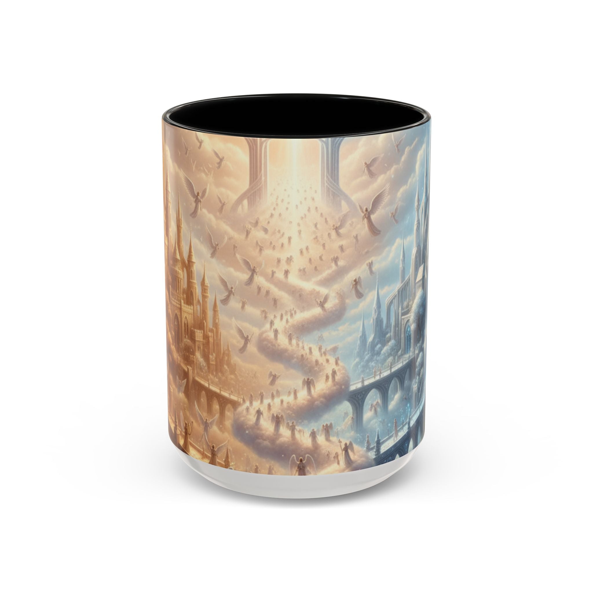 Fantasy Landscape Coffee Mug, Enchanted World Mug, Unique Gift for Coffee Lovers, Dreamy Mug for Tea, Artistic Drinkware