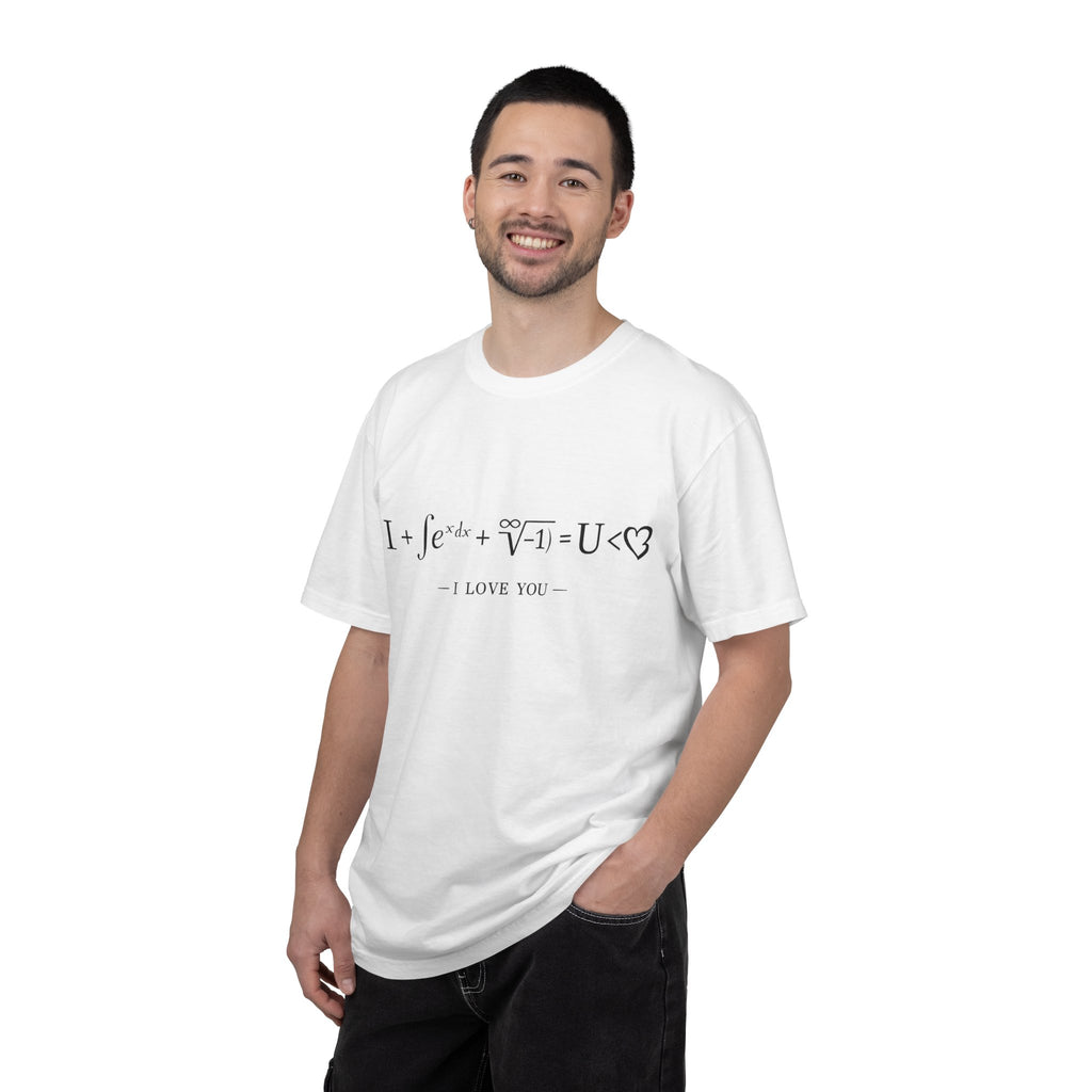Math Equation 'I Love You' T-Shirt — Cute Romantic Nerdy Tee